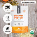 Sprout Living Simple Pumpkin Seed Protein - 454g - Protein Powder