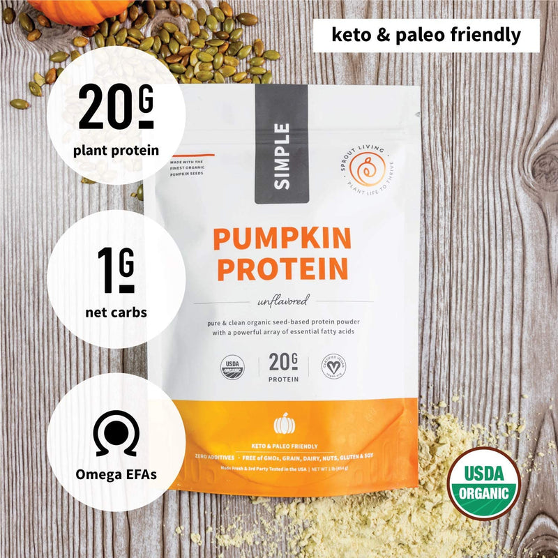 Simple Protein Pumpkin Seed Natural 454g