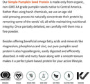 Sprout Living Simple Pumpkin Seed Protein - 454g - Protein Powder