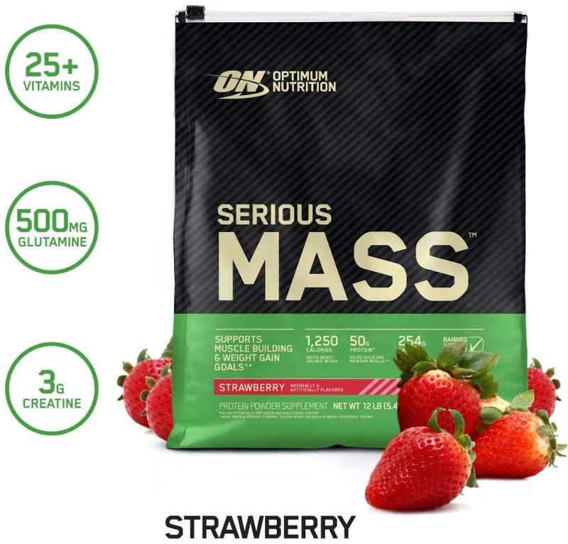 Serious Mass 12lbs / Strawberry