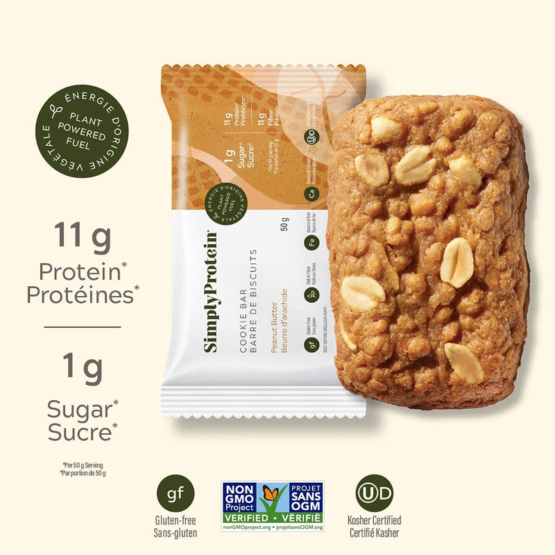 Simply Protein Cookie Bar Peanut Butter / 4x50g