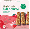 Simply Protein Kids Snack Bars - Strawberry Vanilla 5 pack x 25g - Protein snacks