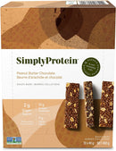Simply Protein Snack Bar - Peanut Butter Chocolate 12 pack x 40g - - Bars