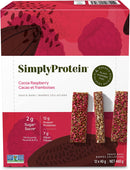 Simply Protein Snack Bar - Cocoa Raspberry 12 pack x 40g - - Bars
