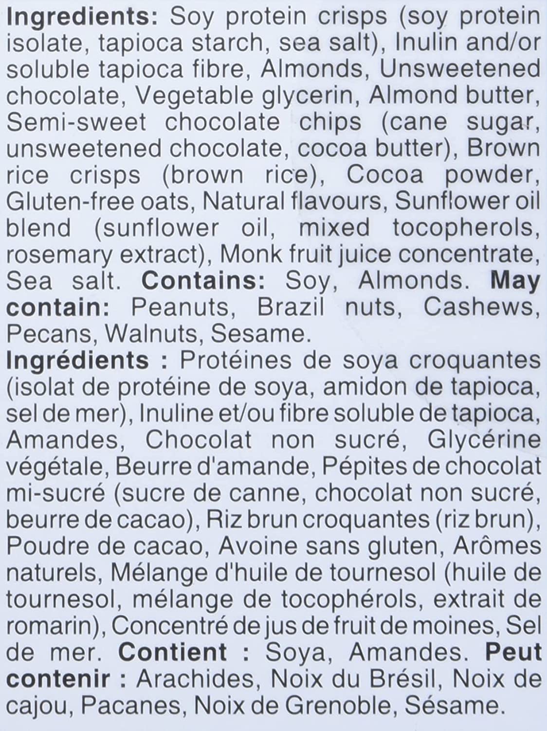 Simply Protein Snack Bar Dark Chocolate Almond / 12x40g