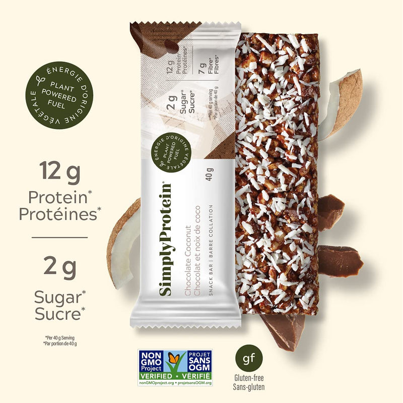 Simply Protein Snack Bar Chocolate Coconut / 12x40g