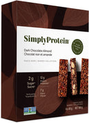 Simply Protein Snack Bar - Dark Chocolate Almond 4 pack x 40g - - Bars