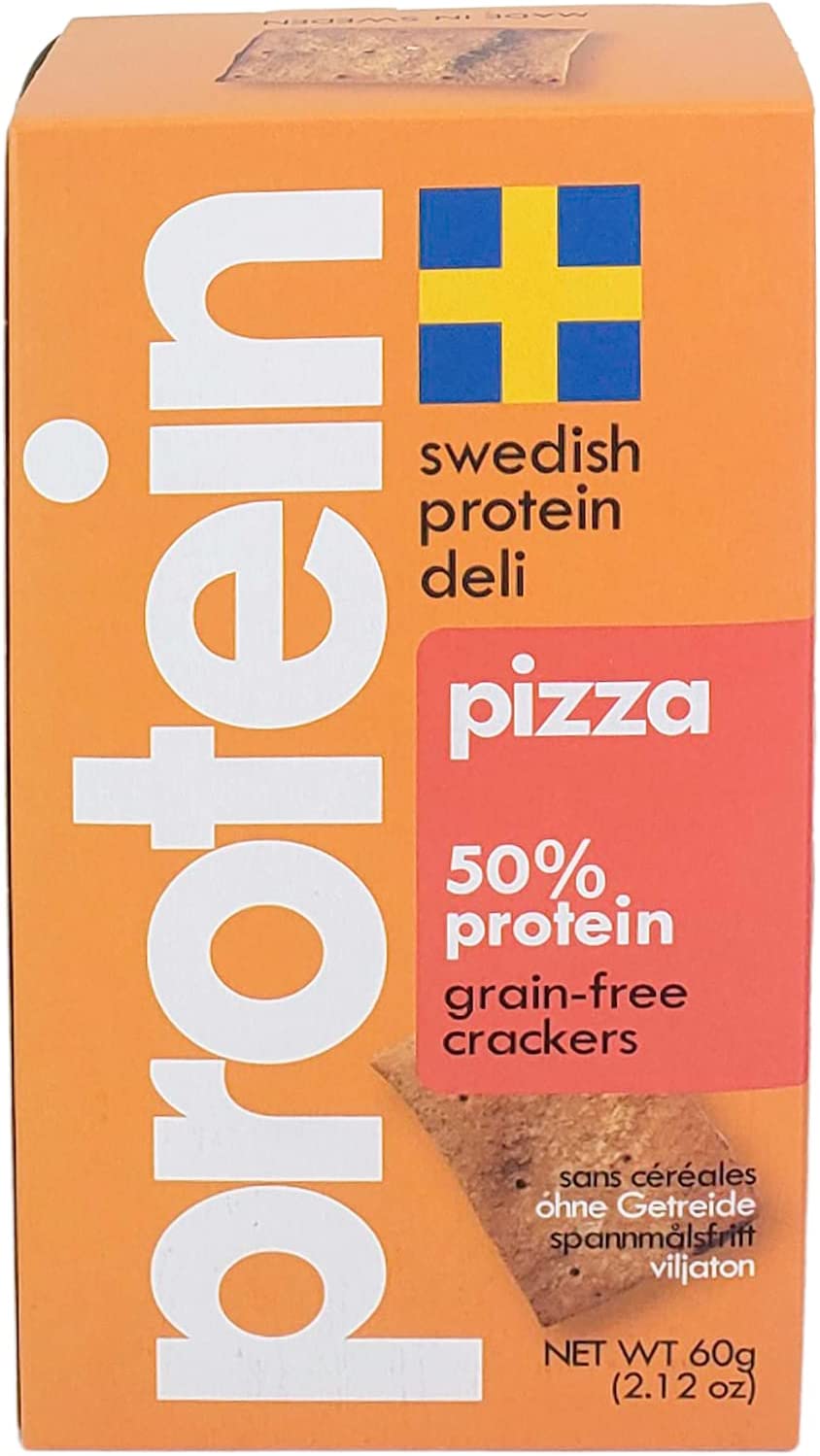 Swedish Protein Deli Grain-Free Crackers Pizza / 60g