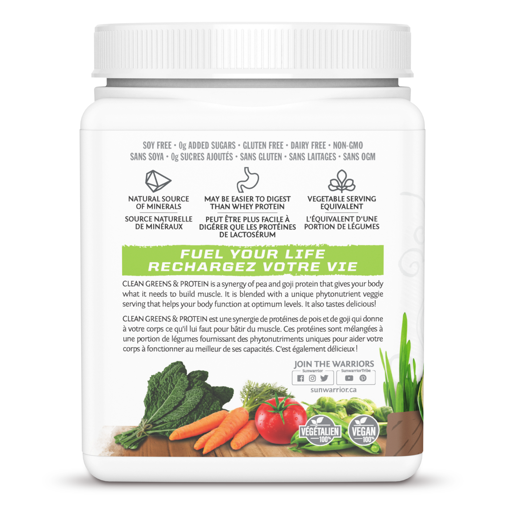 Sunwarrior Clean Greens & Protein