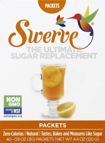 Swerve The Ultimate Sugar Replacement Packets 40x3g