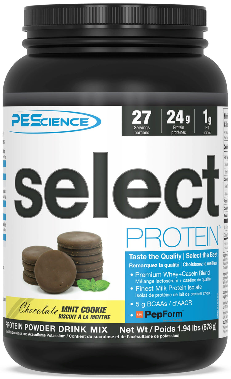 PEScience Select Protein Chocolate Mint Cookie, 27 Servings, SNS Health, Sports Nutrition