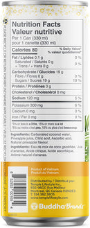 Thirsty Buddha Sparkling Coconut Water - Pineapple 330ml - Coconut Water