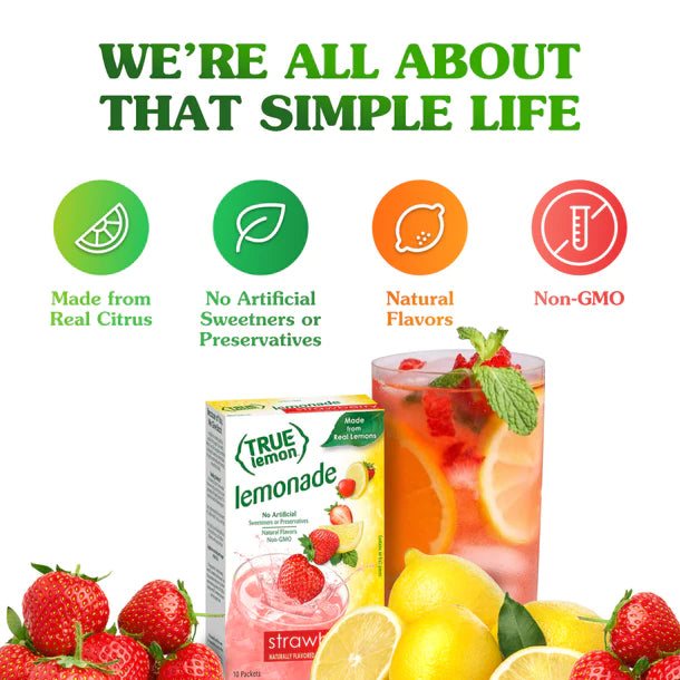 True Citrus Lemonade Strawberry / 10ct