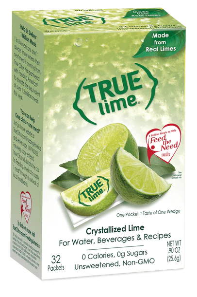 True Citrus Packets Lime / 32ct