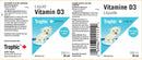 Trophic Liquid Vitamin D3 200IU - 50ml - Vitamin D