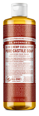 Dr. Bronner's Pure-Castile Soap Liquid - Eucalyptus 473ml - Body care
