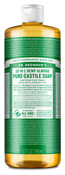 Dr. Bronner's Pure-Castile Soap Liquid - Almond 473ml - Body care