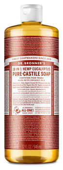 Dr. Bronner's Pure-Castile Soap Liquid - Eucalyptus 946ml - Body care