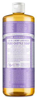 Dr. Bronner's Pure-Castile Soap Liquid - Lavender 946ml - Body care