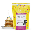 Flourish Protein Pancake & Waffle Mix - Birthday Cake 430g - - Pancake Mix