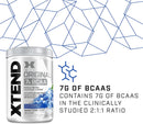 XTEND Original BCAA powder - Blue Raspberry Ice 30 servings - Amino Acids