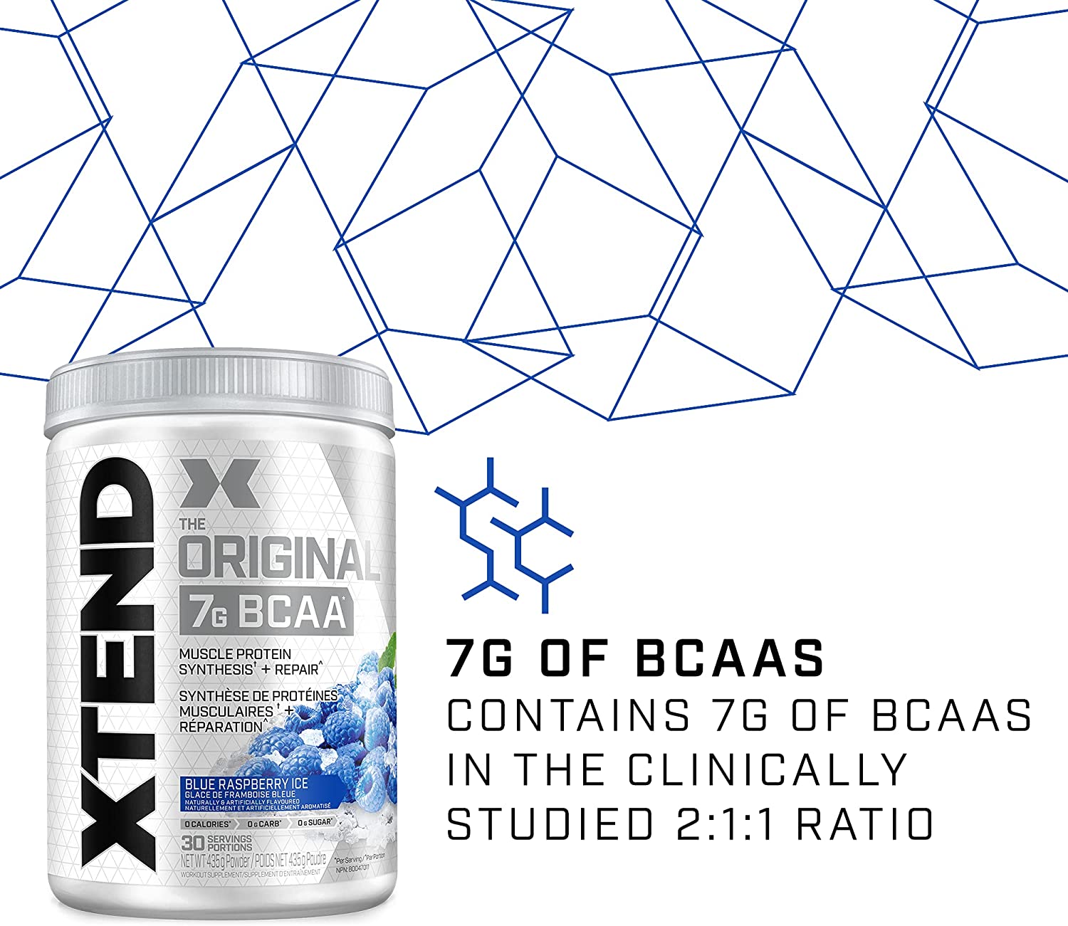 XTEND Original BCAA 30srv / Blue Raspberry Ice