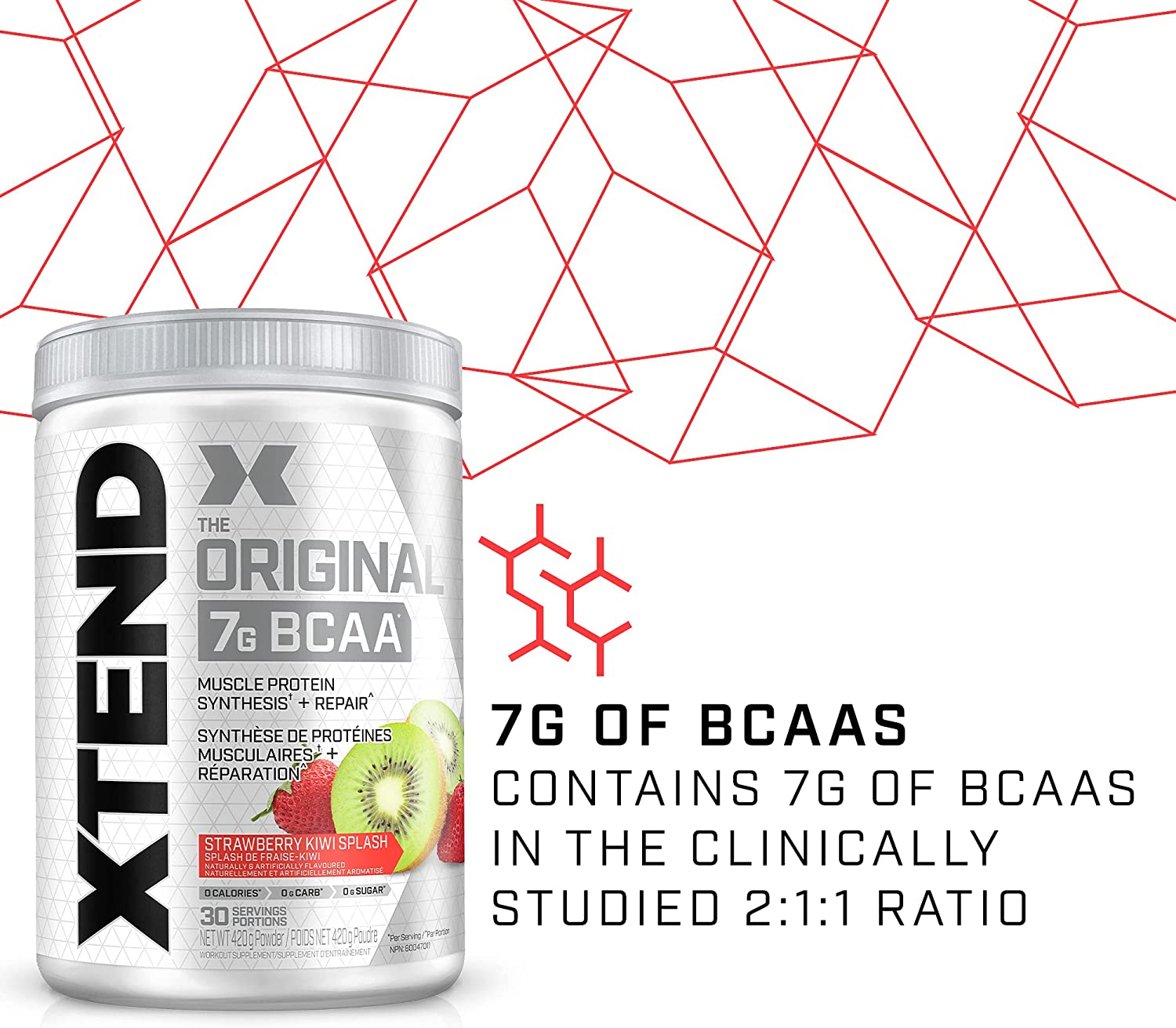 XTEND Original BCAA 30srv / Strawberry Kiwi Splash