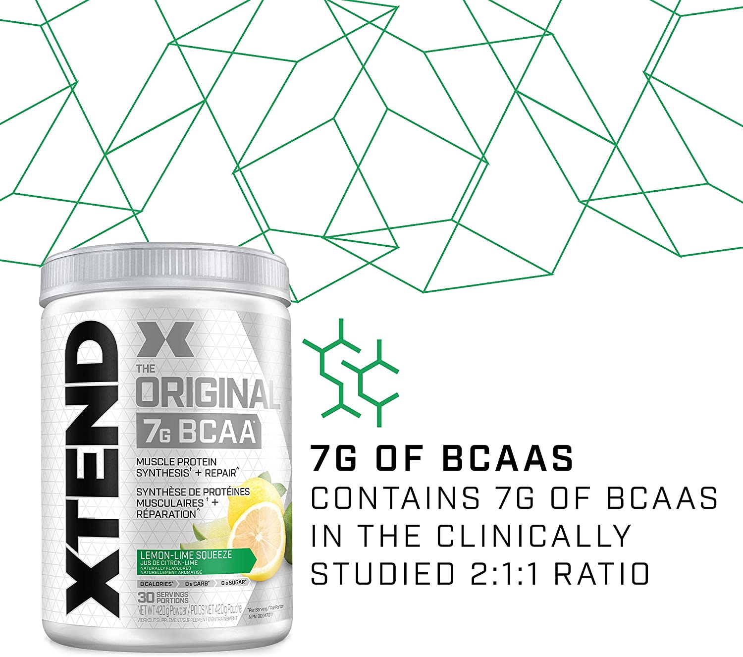 XTEND Original BCAA 30srv / Lemon Lime Squeeze