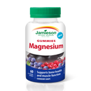 Jamieson Magnesium Gummies - 60 Gummies Cranberry Grape - Magnesium