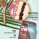OWYN Plant Based Protein Powder - Dark Chocolate 1.3 lbs - Protein Powder